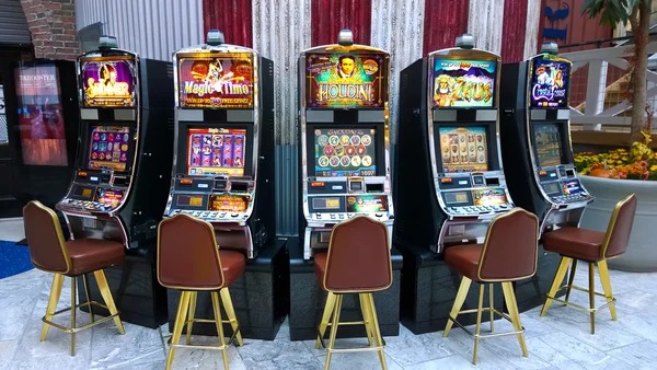 Live casino blackjack table with dealer and players